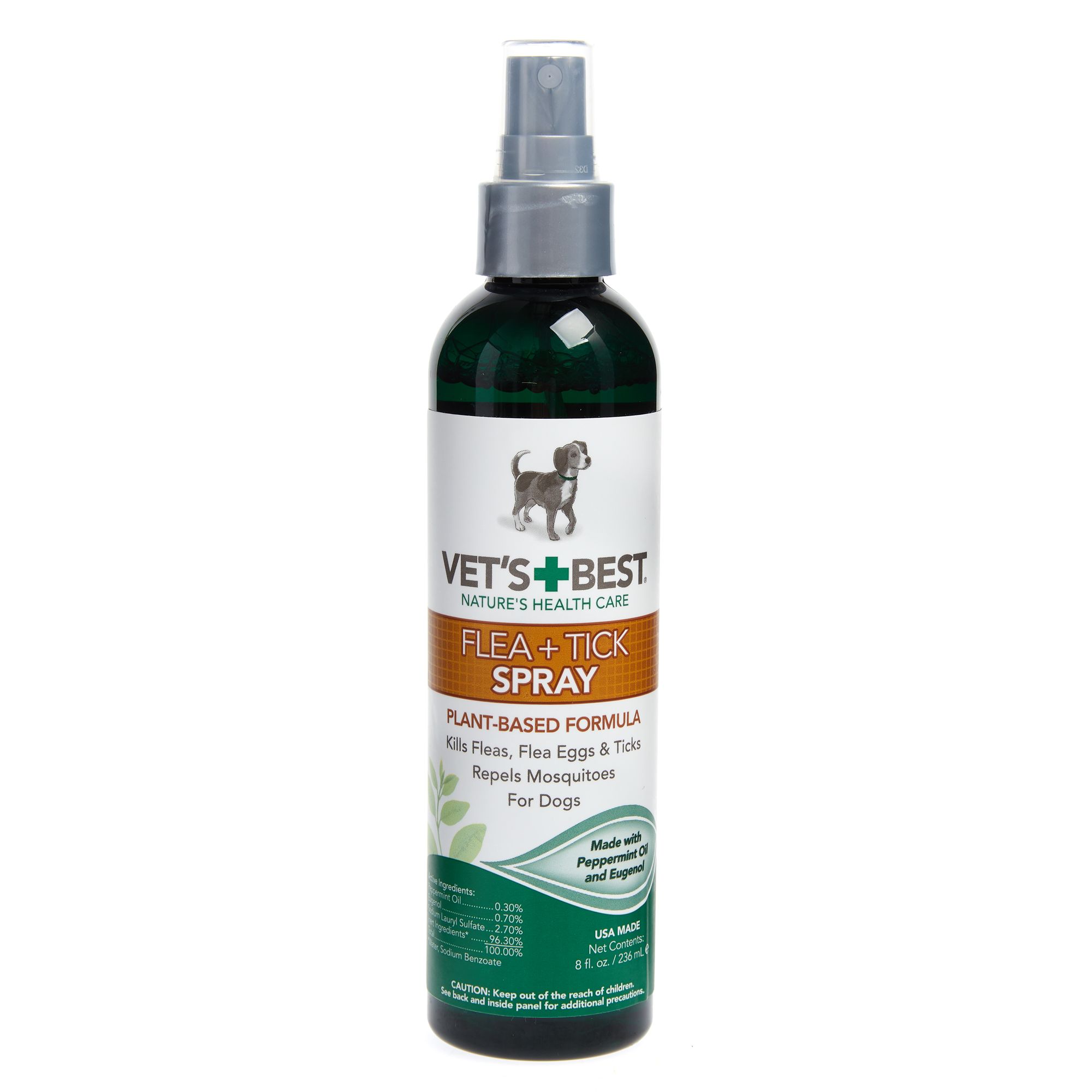 Vet s Best Natural Flea Tick Spray 8 oz