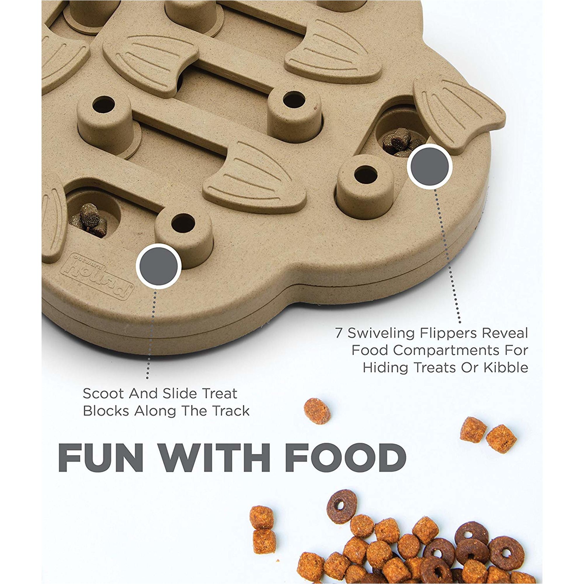 hide and slide dog toy