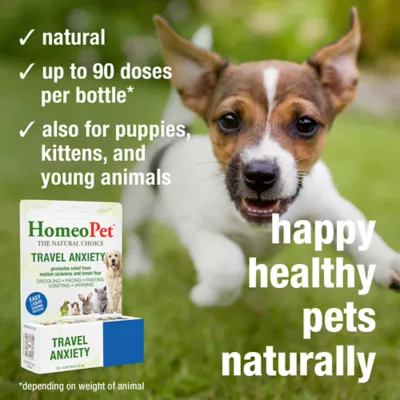 HomeoPet® Travel Anxiety Relief Small Pet Travel Calming Supplement - Image 4