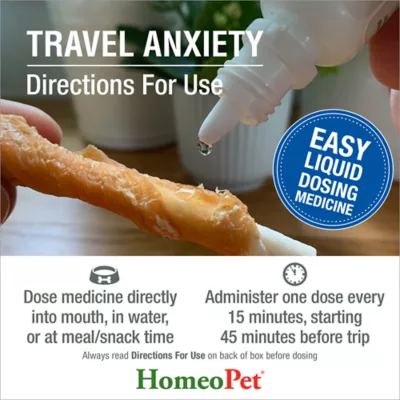 HomeoPet® Travel Anxiety Relief Small Pet Travel Calming Supplement - Image 5
