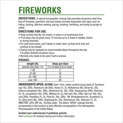HomeoPet® Anxiety Relief Small Pet Stress Support Supplement - Image 6