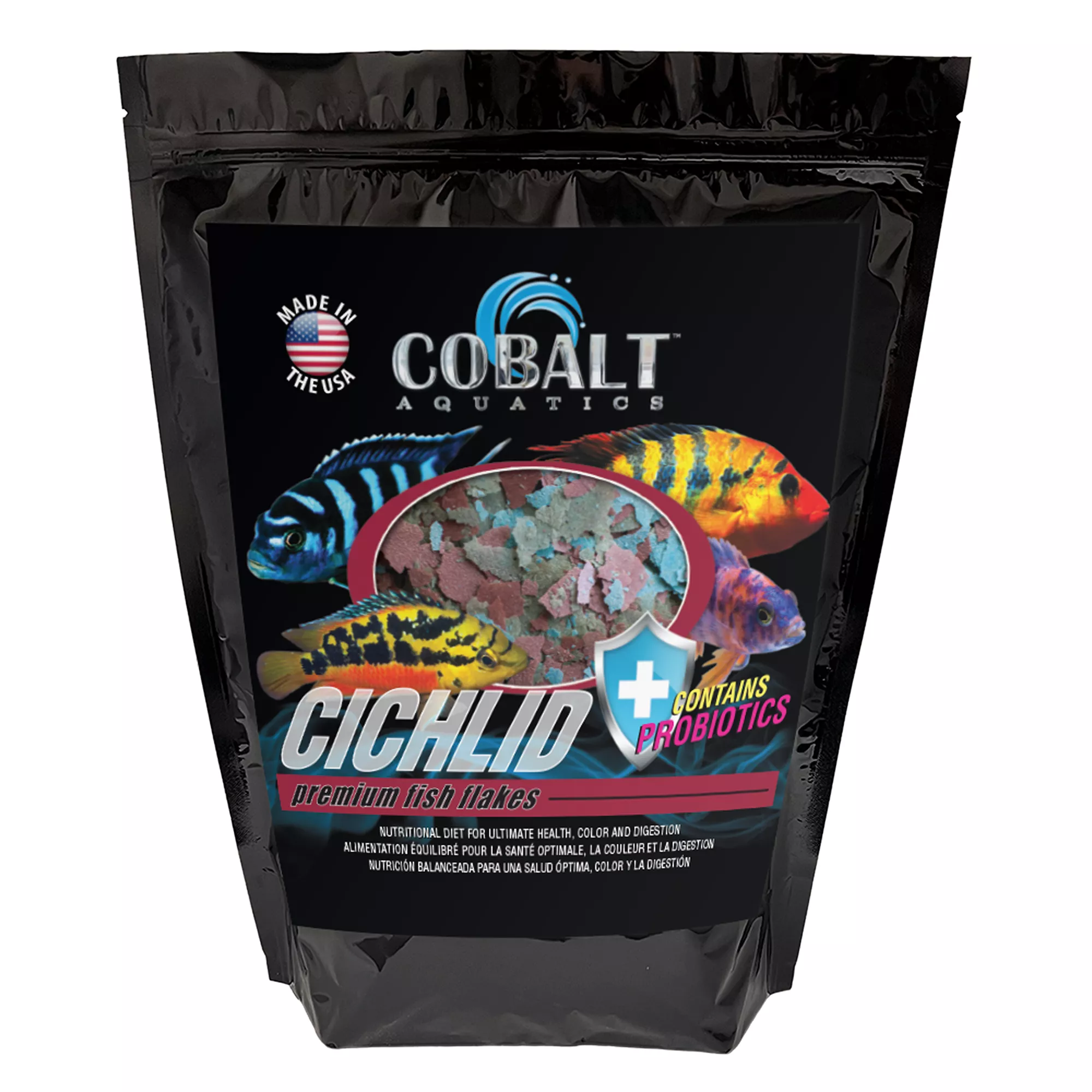 Cobalt&trade; Cichlid Fish Flakes