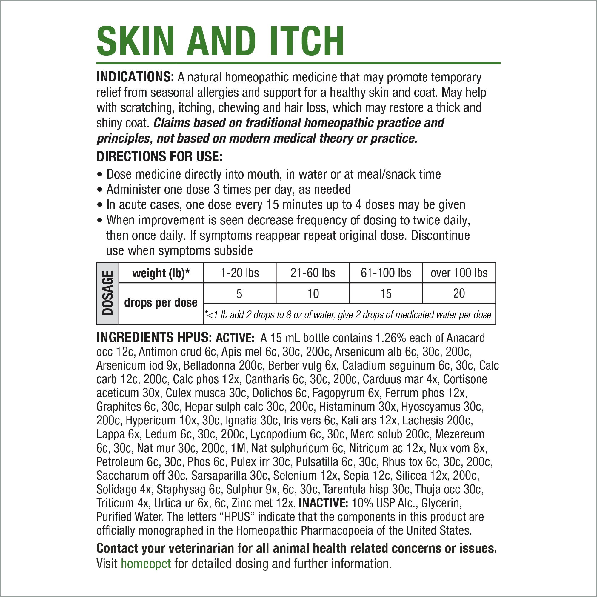 HomeoPet® Skin & Itch Relief - thumbnail 6