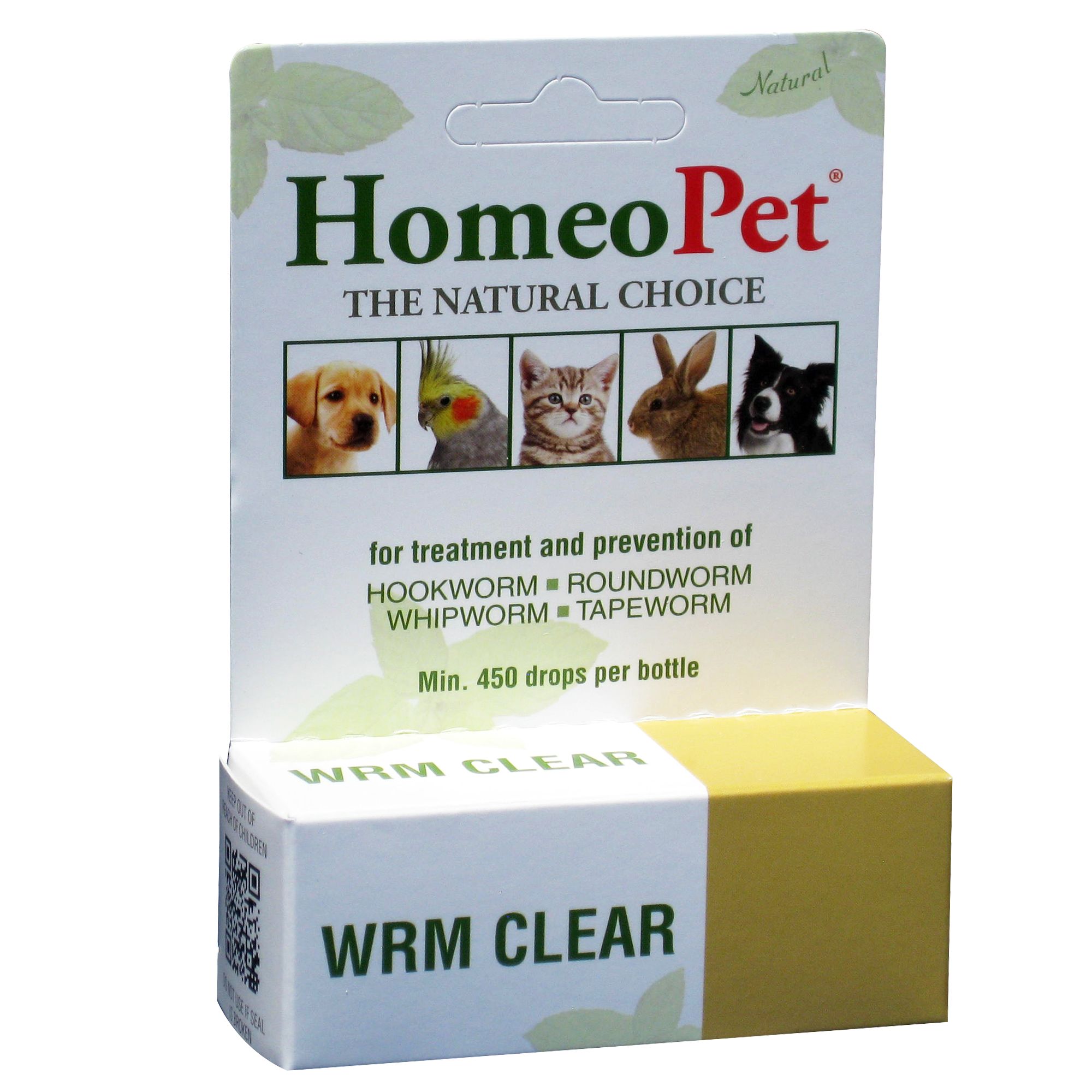 Homeopet Worm Clear Treatment Small Pet Vitamins Supplements Petsmart