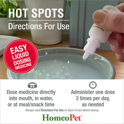 HomeoPet® Hot Spot Relief Small Pet Skin Relief Supplement - Image 5