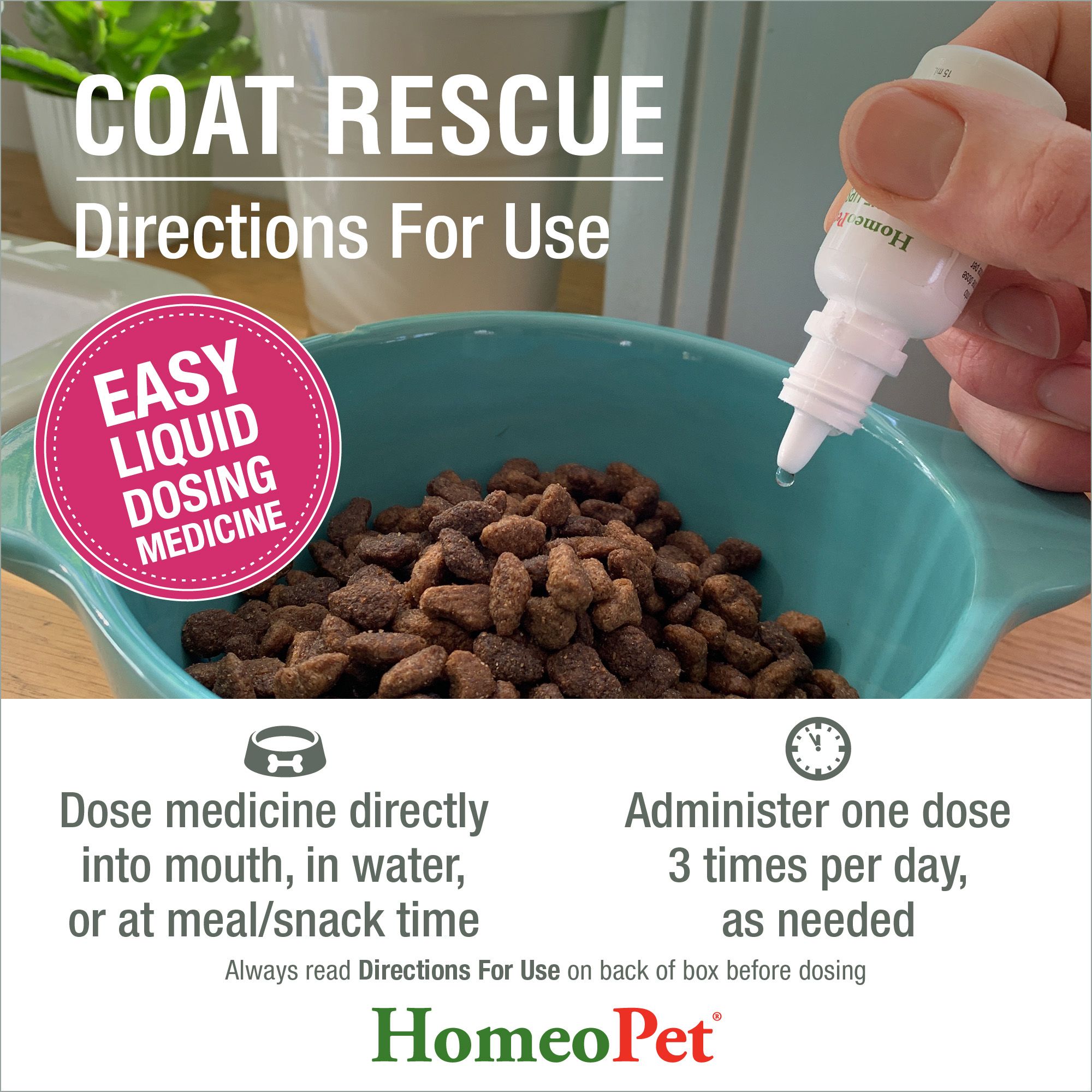 HomeoPet® Coat Rescue Small Pet Coat & Skin Support - thumbnail 5