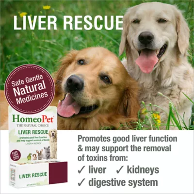HomeoPet® Liver Rescue Treatment Small Pet Liver Support Supplement - Image 2
