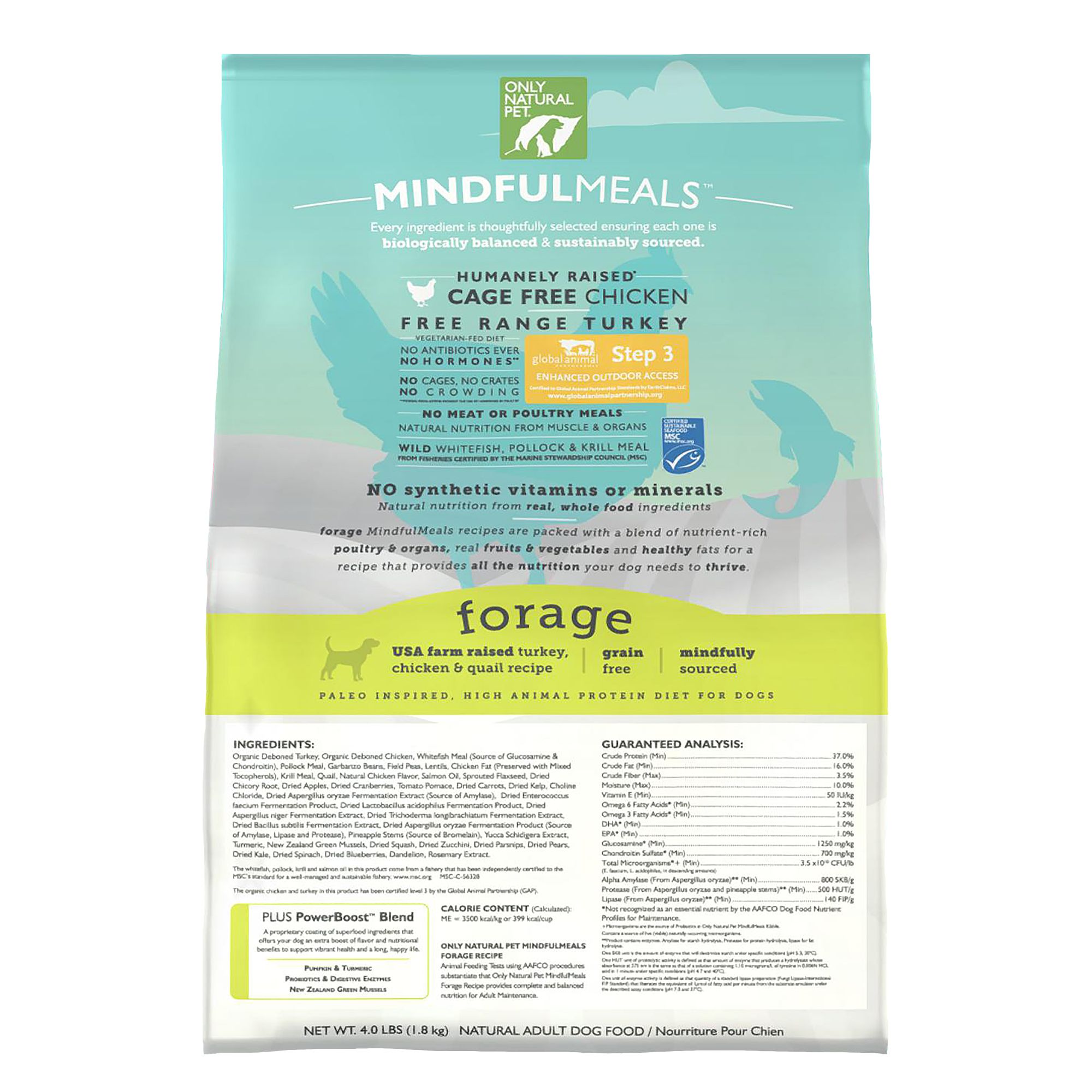 mindful meals dog food