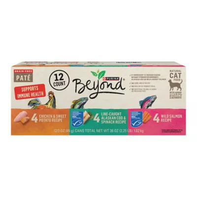 Product Purina® Beyond® Grain Free Adult Cat Wet Food - Variety Pack, 12 CT, 36 OZ