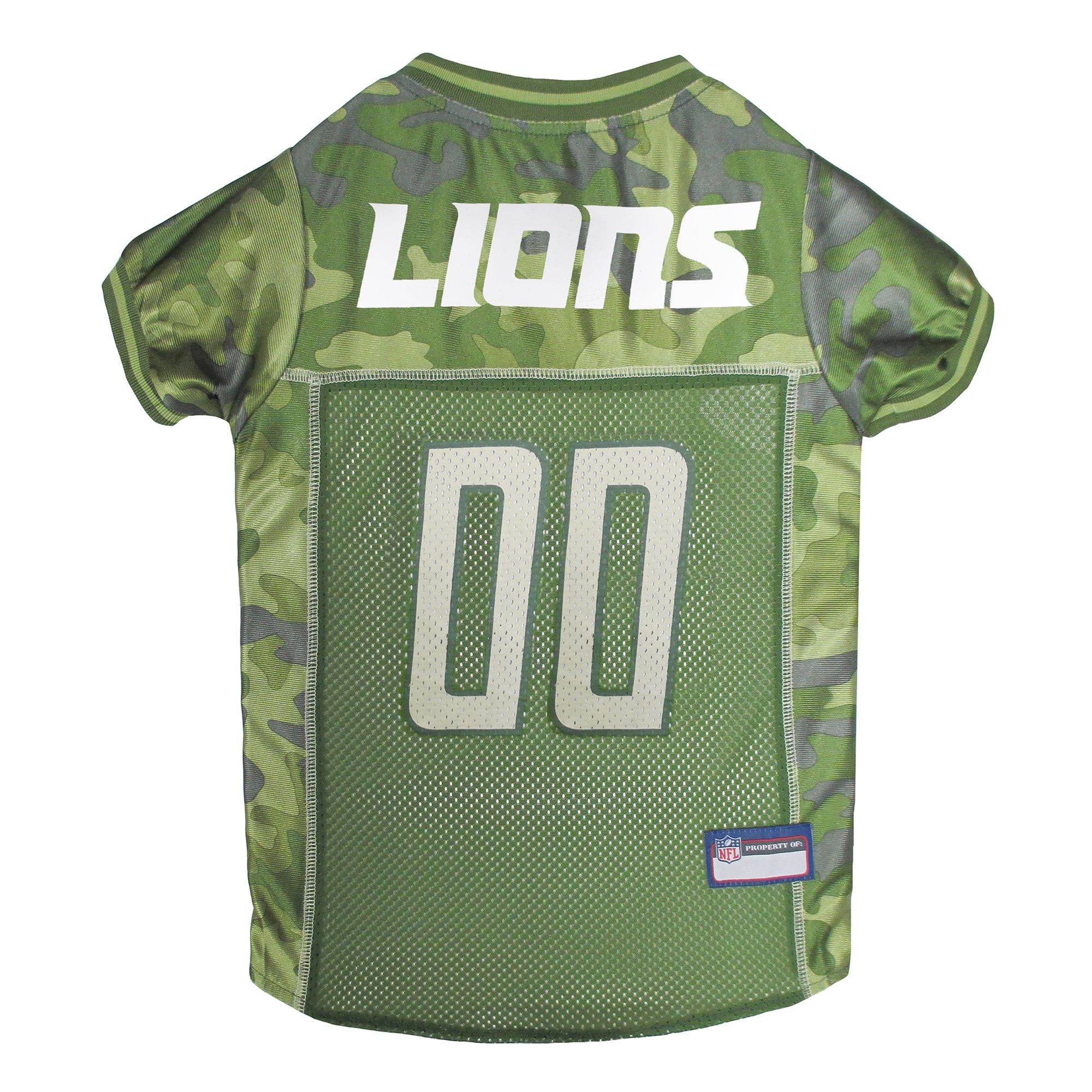 detroit lions dog jersey