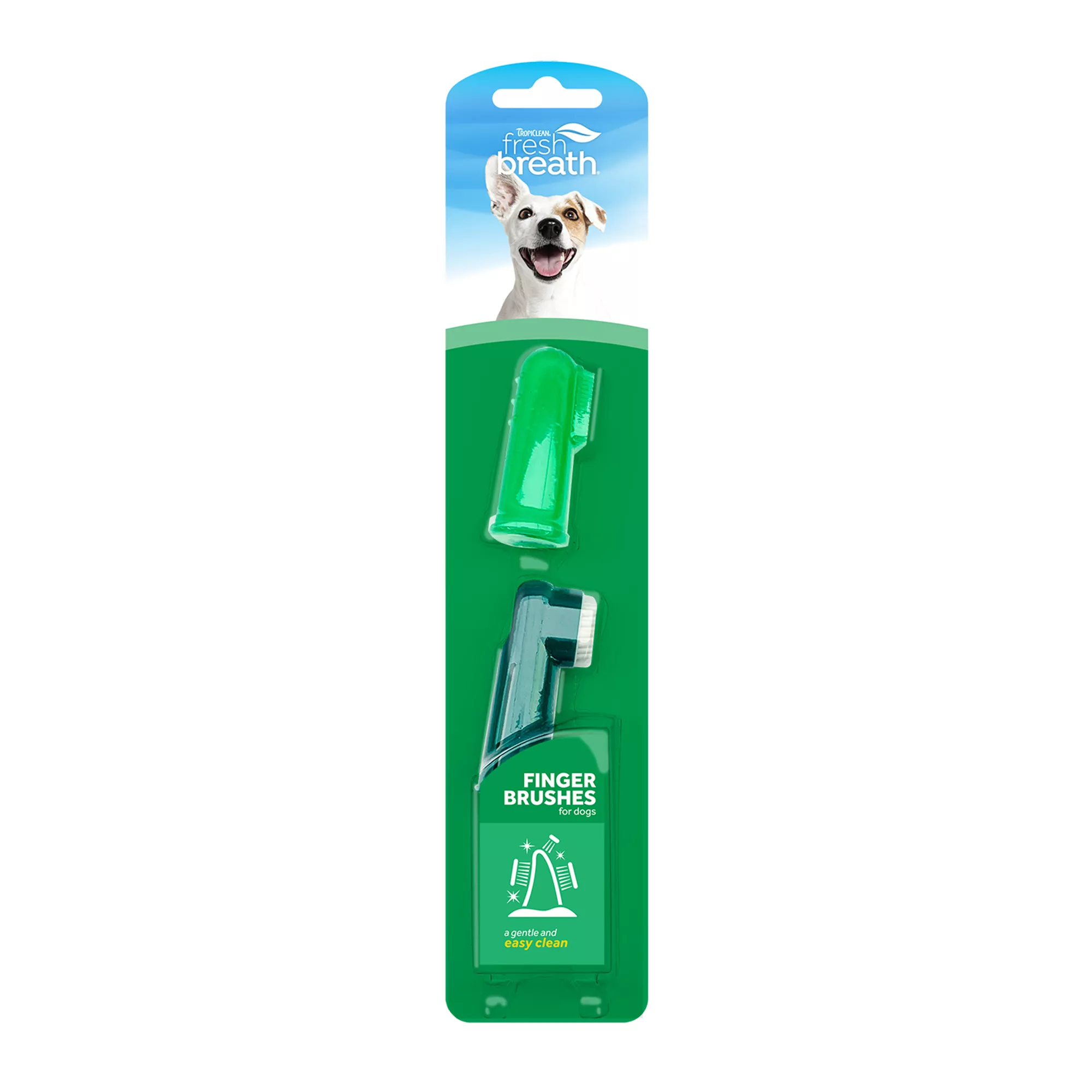 TropiClean® Fresh Breath® Dog Finger Toothbrushes