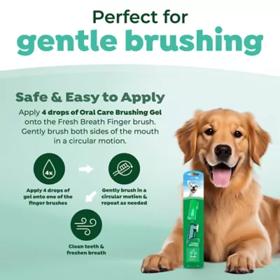 Product TropiClean® Fresh Breath® Dog Finger Toothbrushes