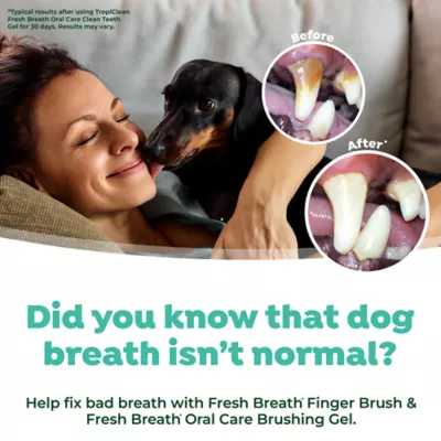 Product TropiClean® Fresh Breath® Dog Finger Toothbrushes