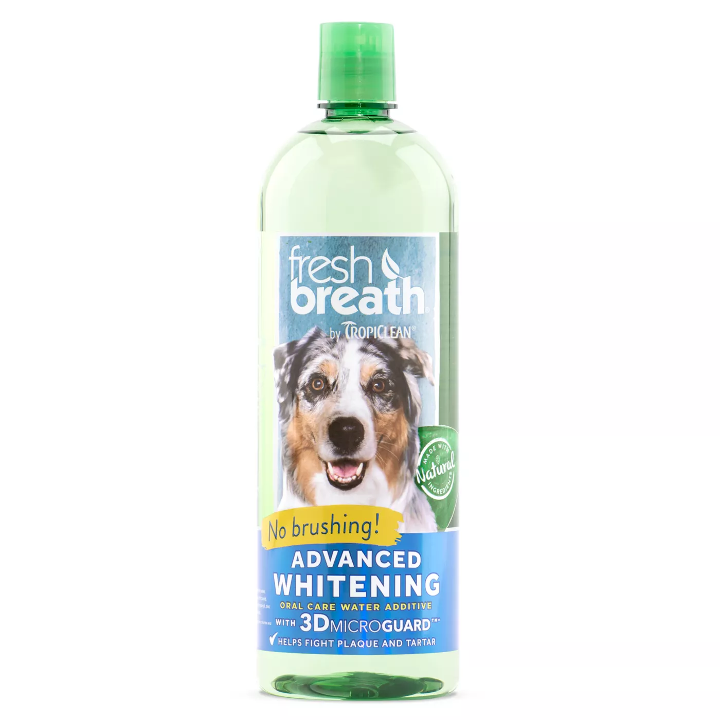 TropiClean Fresh Breath Advanced Whitening Oral Care Water Additive