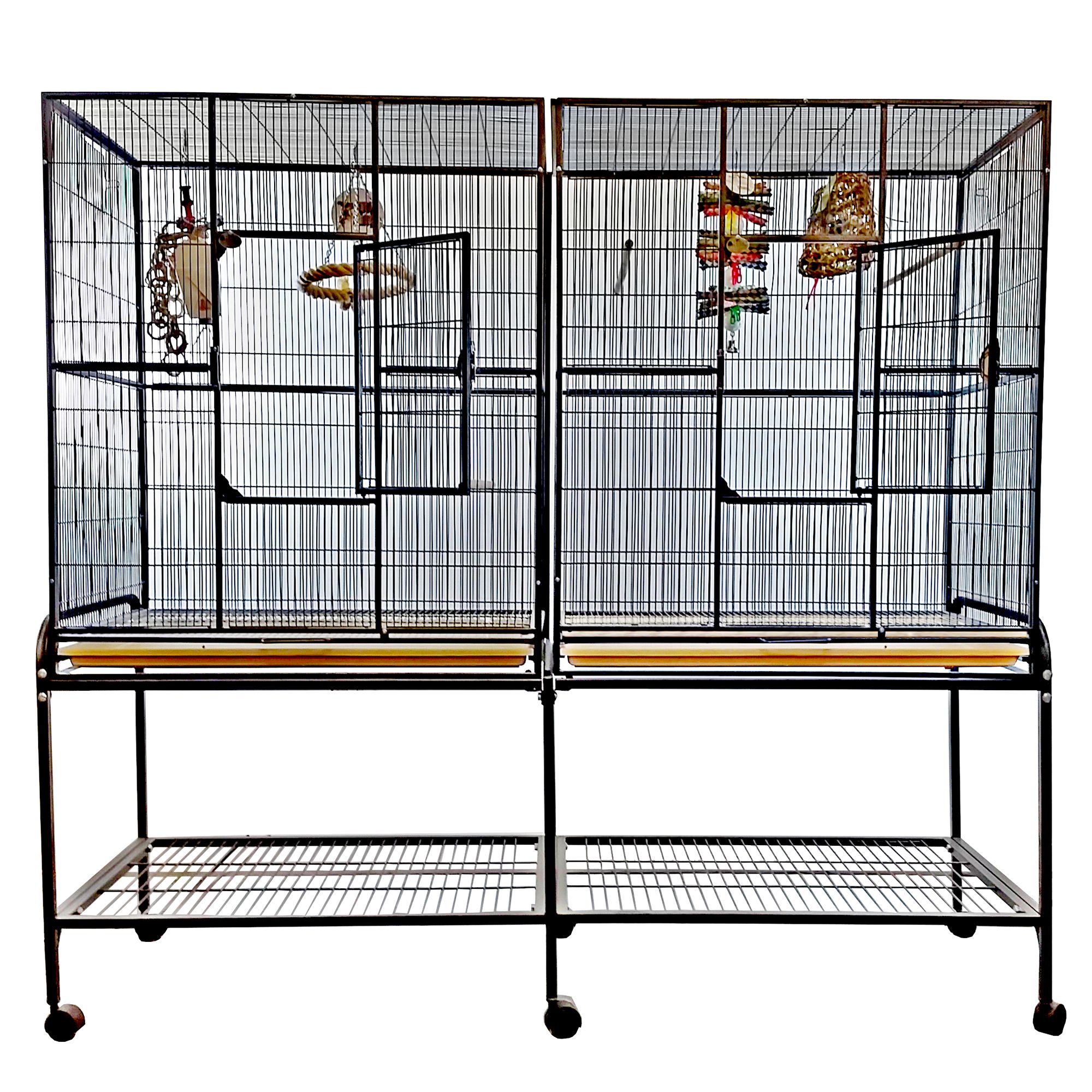 A\u0026E Cage Company Double Flight Bird 