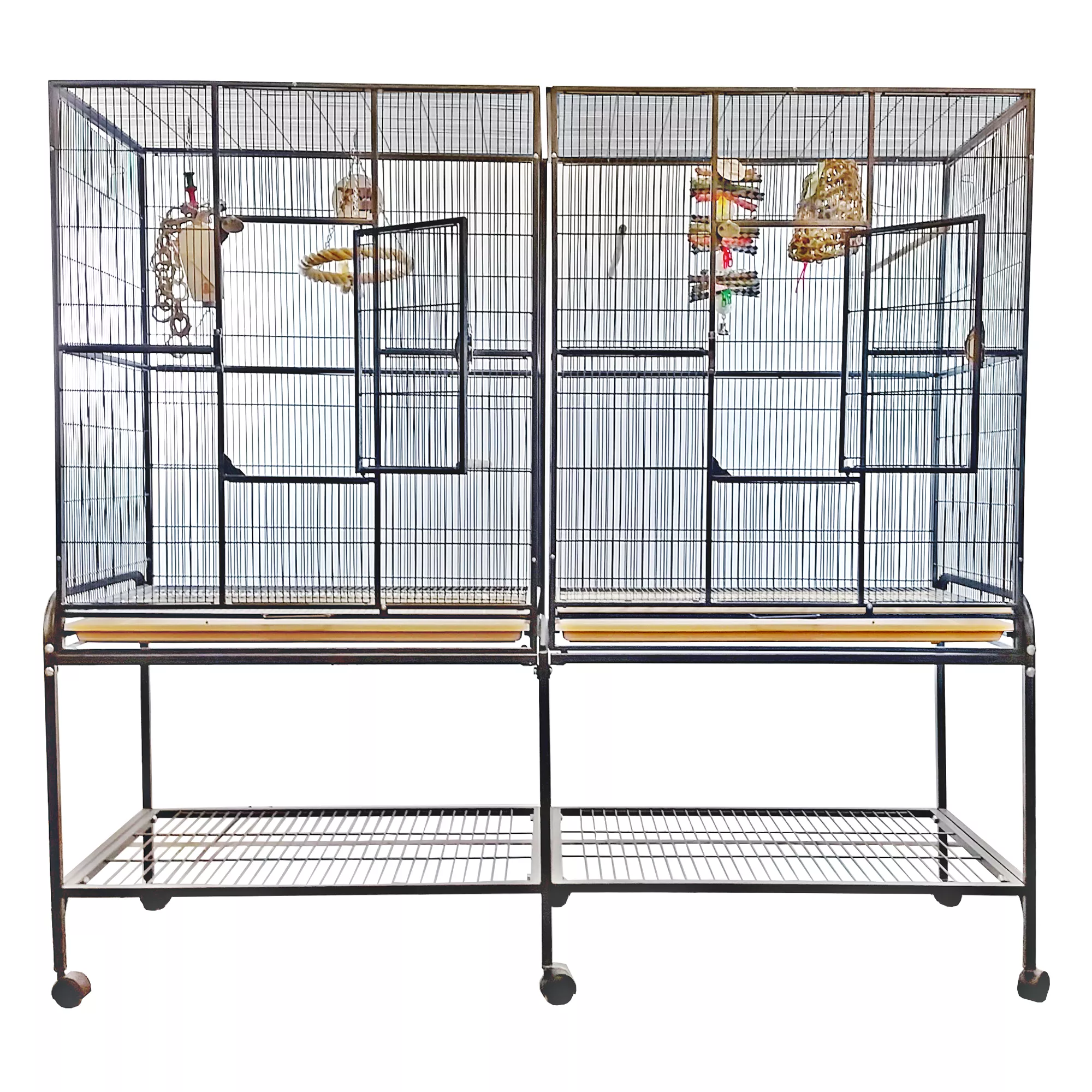 A&E Cage Company Double Flight Bird Cage