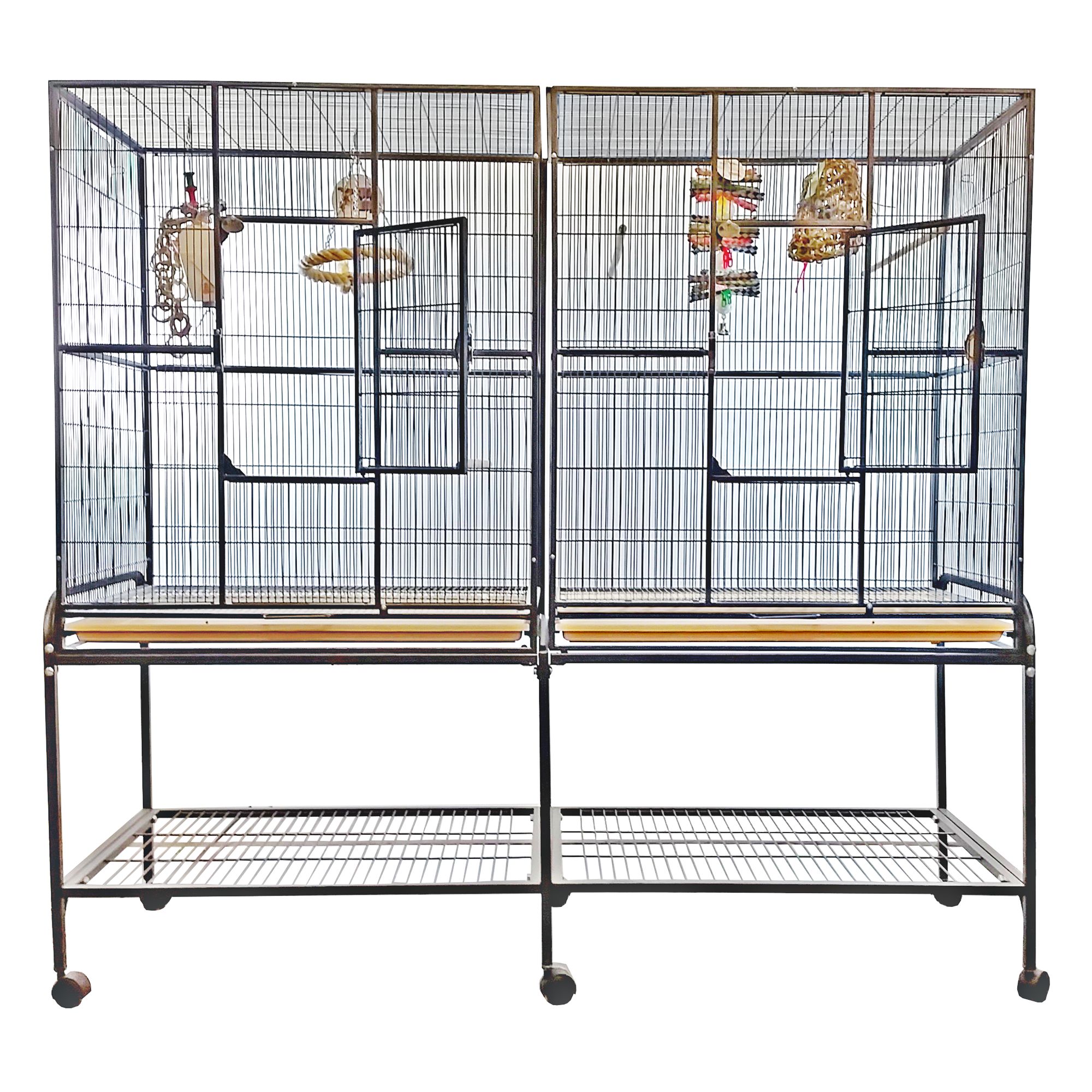 A&E Cage Company Double Flight Bird Cage