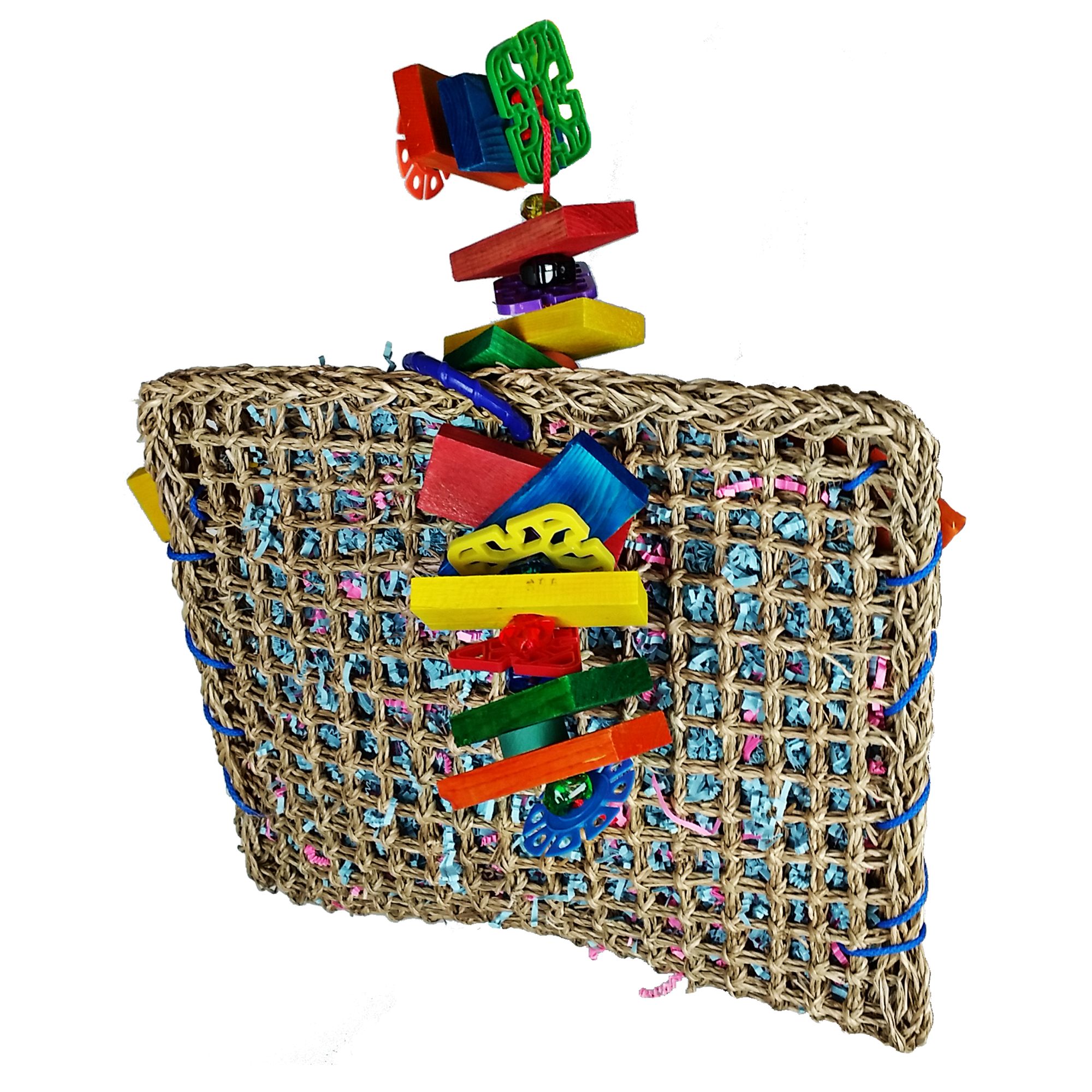 A&E Cage Company Vine Mat Bird Toy - Natural Chew Toy for Pet Birds - thumbnail 2
