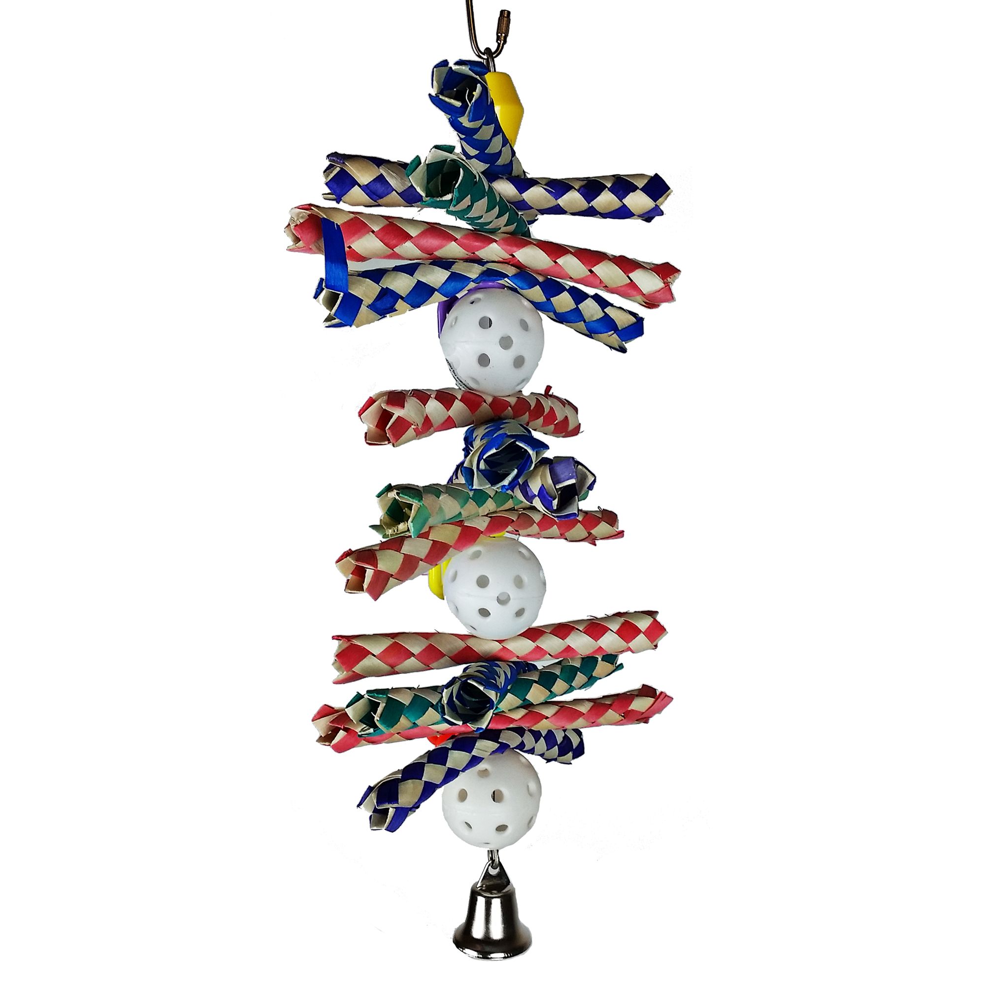 A&E Cage Company Finger Stack Bird Toy for Pet Bird Enrichment - thumbnail 2
