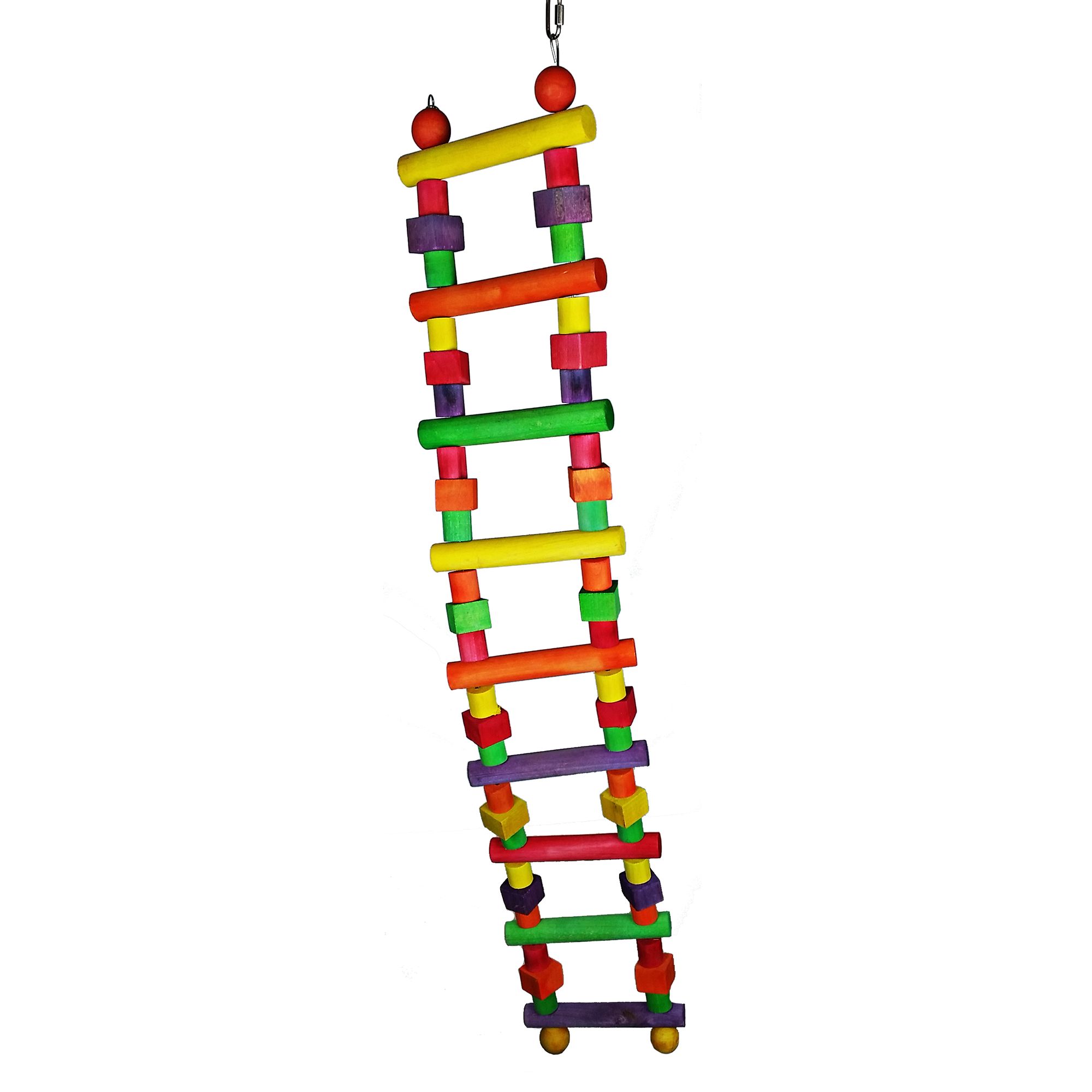 A&E Cage Company Wooden Bird Ladder