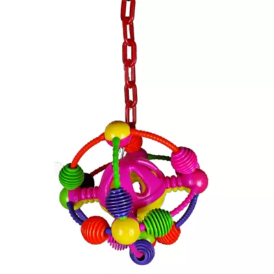 Product A&E Cage Company Space Ball Bird Toy