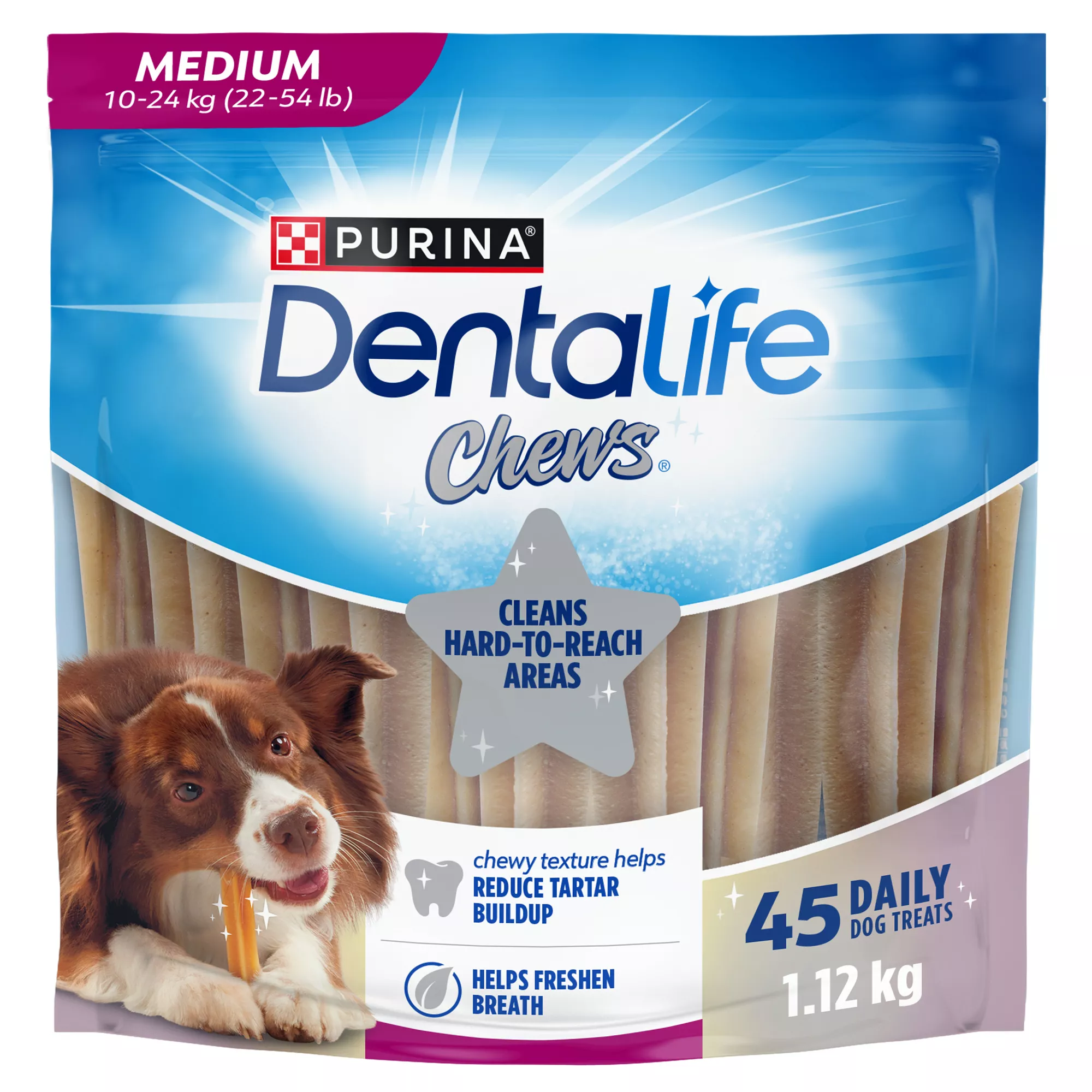 Purina® DentaLife Chews Medium Dog Dental Treat