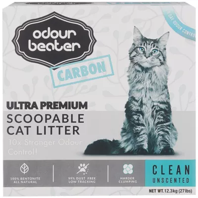 Product Odour Beater Carbon Cat Litter - Scoopable, Clean Unscented
