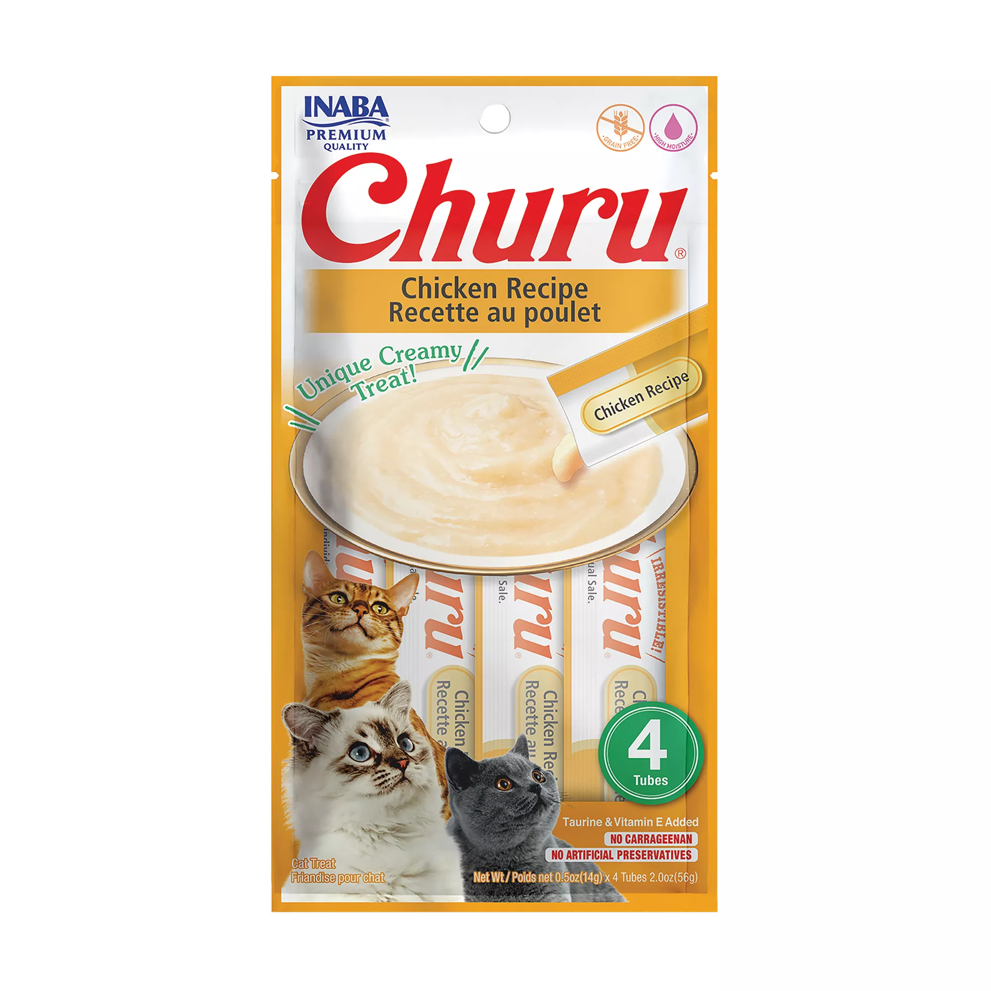 Inaba Churu Creamy Puree Cat Treat - Chicken