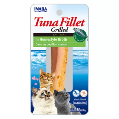 Product Inaba Ciao Grilled Fillets Cat Treat - Tuna in Homestyle Broth