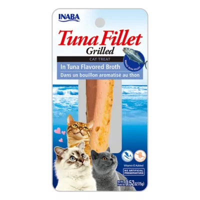 Product Inaba Grilled Fillets Cat Treat - Tuna in Tuna Broth