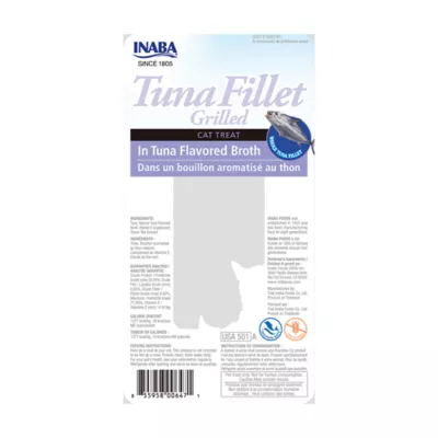 Product Inaba Grilled Fillets Cat Treat - Tuna in Tuna Broth