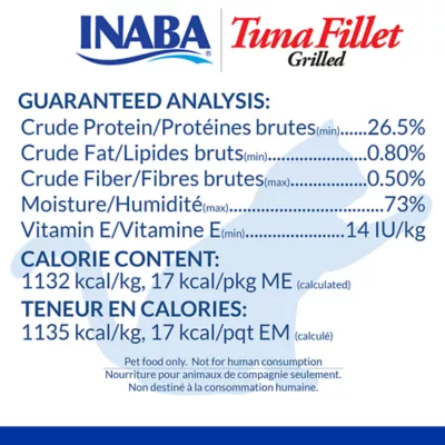 Product Inaba Grilled Fillets Cat Treat - Tuna in Tuna Broth