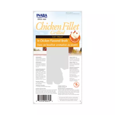 Product Inaba Grilled Fillet Cat Treat - Chicken in Broth