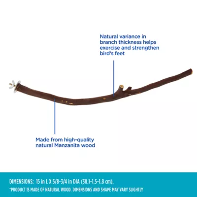 Product All Living Things® Manzanita Bird Perch