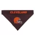 Pets First Cleveland Browns NFL Reversible Bandana image thumbnail 2