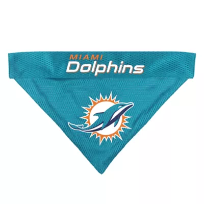 Product Miami Dolphins NFL Reversible Pet Bandana