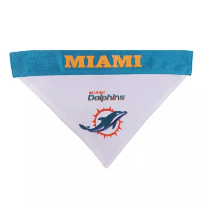 Product Miami Dolphins NFL Reversible Pet Bandana