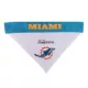 Product Miami Dolphins NFL Reversible Pet Bandana