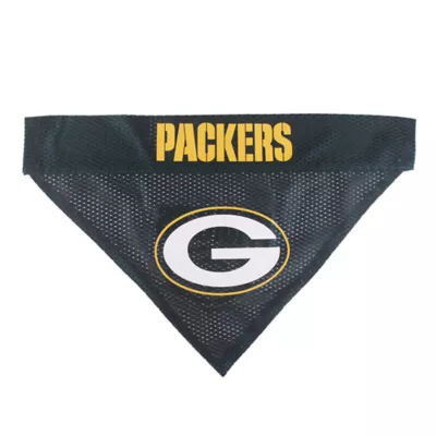 Green Bay Packers NFL Reversible Pet Bandana - Image 2