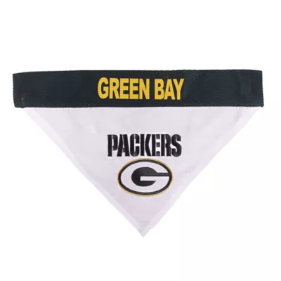 Green Bay Packers NFL Reversible Pet Bandana - Image 3
