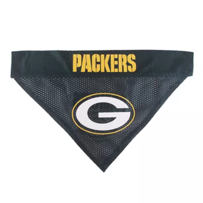 Product Green Bay Packers NFL Reversible Pet Bandana