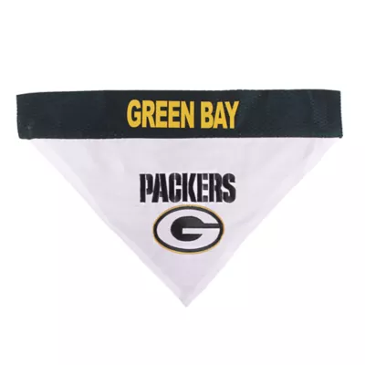 Product Green Bay Packers NFL Reversible Pet Bandana