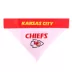 Kansas City Chiefs NFL Reversible Pet Bandana image thumbnail 3