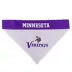 Pets First Minnesota Vikings NFL Reversible Bandana image thumbnail 2