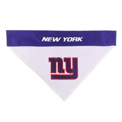 Pets First New York Giants NFL Reversible Bandana