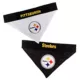 Product Pets First Pittsburgh Steelers NFL Reversible Bandana