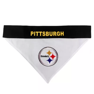 Product Pets First Pittsburgh Steelers NFL Reversible Bandana