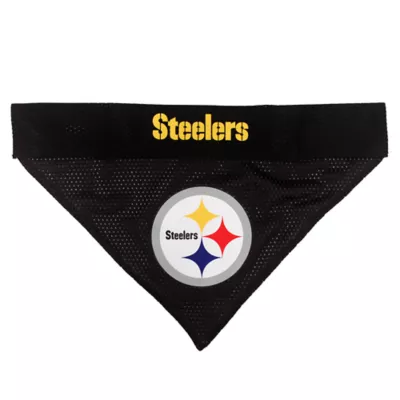 Product Pets First Pittsburgh Steelers NFL Reversible Bandana