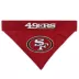 Pets First San Francisco 49ers NFL Reversible Bandana image thumbnail 3