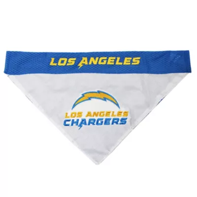 Product Pets First Los Angeles Chargers NFL Reversible Pet Bandana